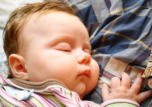 Primitive reflexes are normal for babies